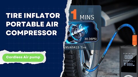 Unleash the Power: The Ultimate Cordless Air Pump for Effortless Inflation Anywhere!