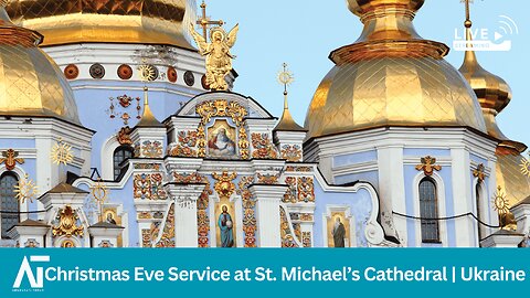 Ukraine: St. Michael’s Cathedral Hosts Christmas Eve Service 🇺🇦 | Amaravati Today Live