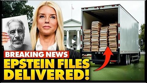 Watch The Speech Tonight - Could Be A Twist - Pam Bondi Receives All The Epstein Files Via Truckload