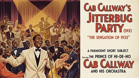 Cab Calloway's Jitterbug Party (1935) - Jazz Legend in Swing Era Short Film