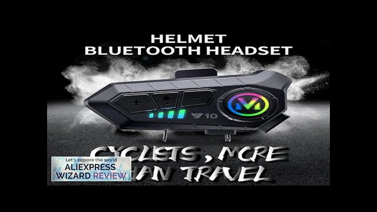 2024 New Y10 Motorcycle Helmet Intercom Waterproof Bluetooth 5.3 full Helmet Face-lifting Review