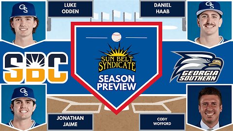 Georgia Southern Baseball Preview 2025 ft. Cody Wofford, Luke Odden, Daniel Haab, & Jonathan Jaime