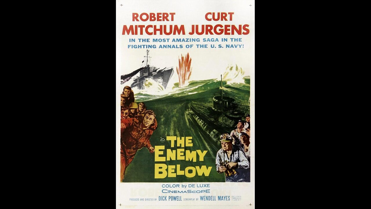 The Enemy Below (1957) | Directed by Dick Powell