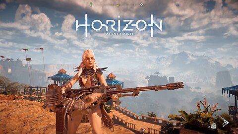 Horizon Zero Dawn: Aloy Carja Blazon Master Adept - Snowy Gulch