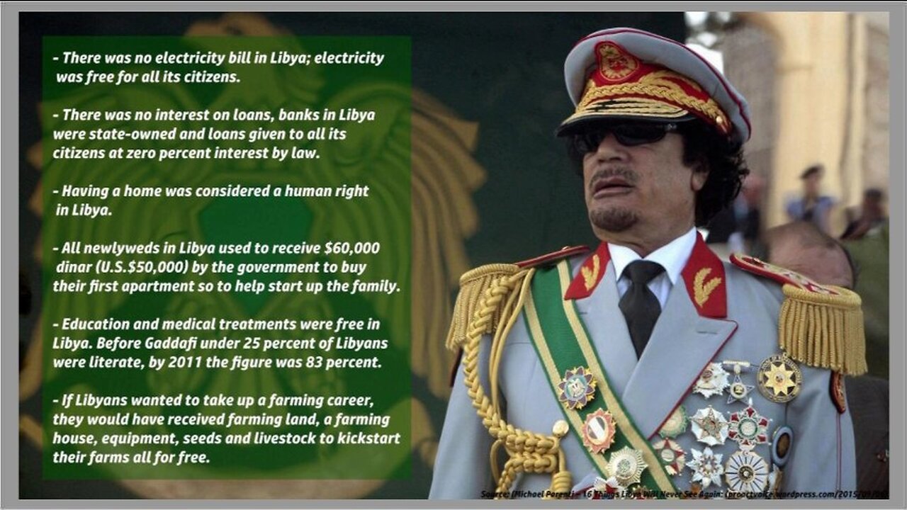 2010 George Negus interview with Muammar Gaddafi
