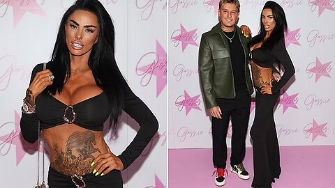 Katie Price Teases New TV Project at Awards