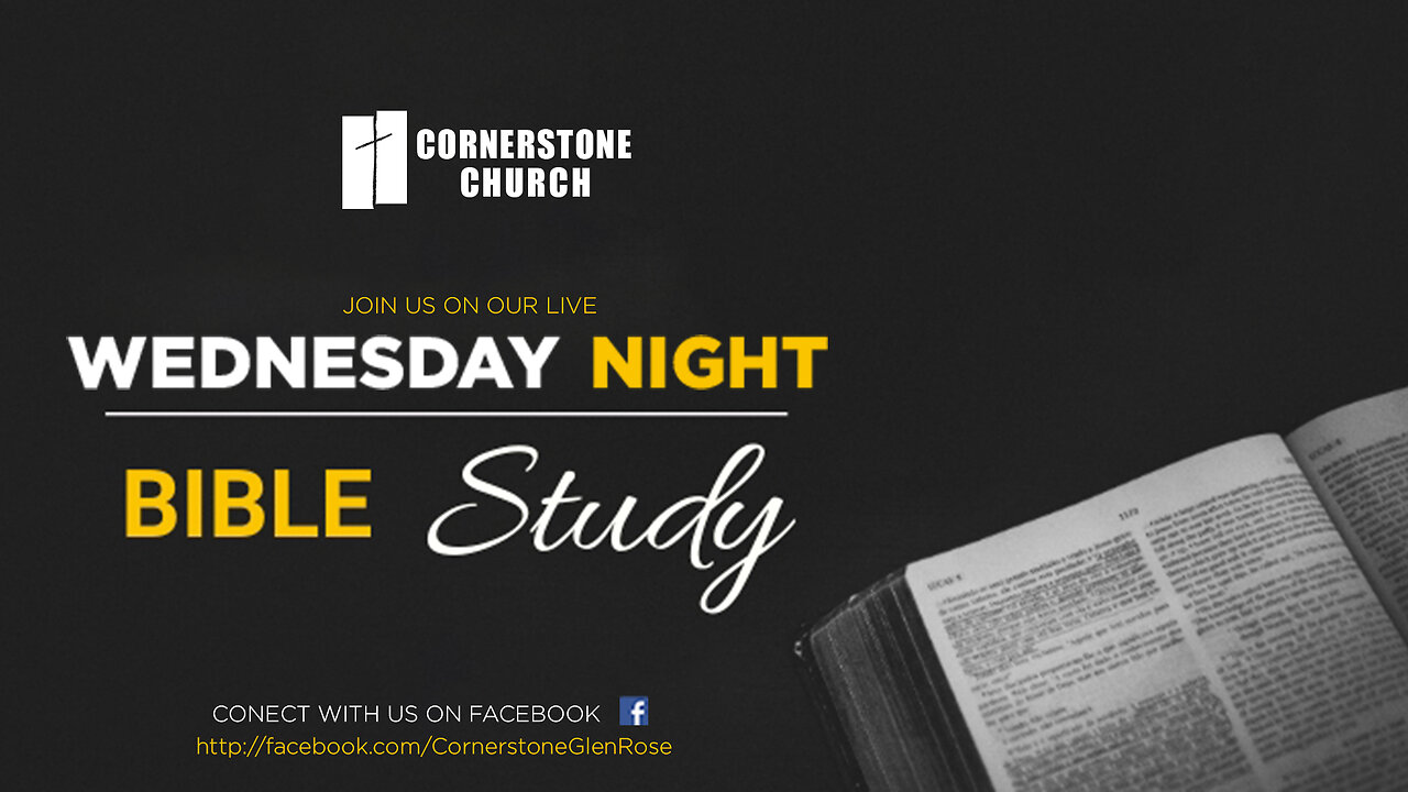 Let There Be Light! (Genesis 1:3-5) | Wednesday Night Bible Study | 03-12-2025