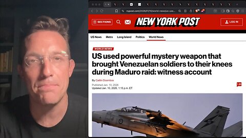 📢 The Top-Secret Sonic WEAPON Trump Used to Debilitate Maduro’s Military