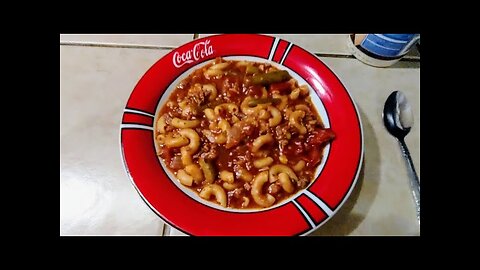 ONE POT AMERICAN GOULASH 👻 GHOULISHLY GOOD EASY RECIPE