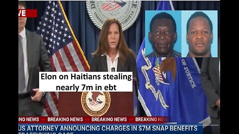 Elon Musk on Two haitians in MA stole 7m in food stamps