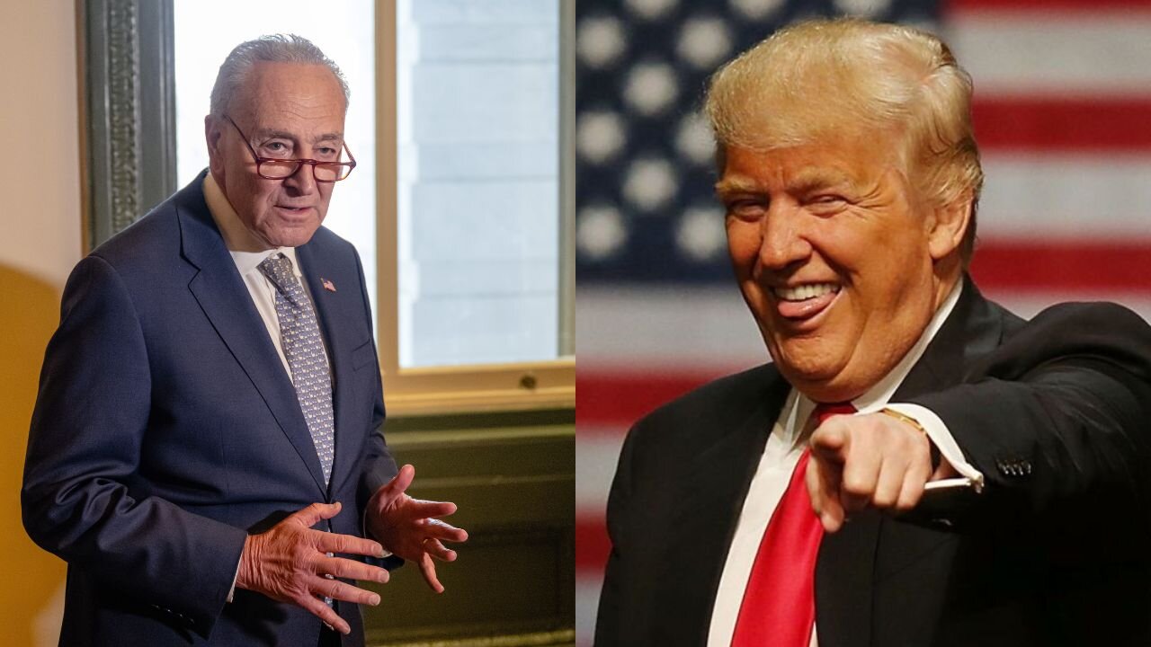 Trump Oval Office Bombshell - Schumer And Jeffries Reeling