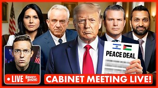 Trump Cabinet Meeting LIVE Right Now At White House as World in SHOCK At Israel and Gaza Peace Deal