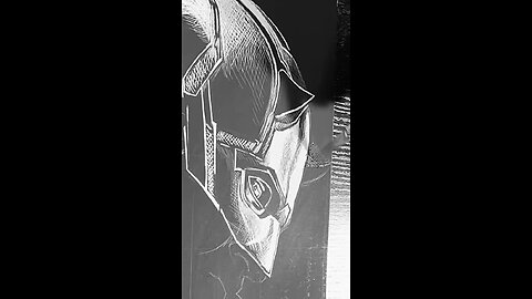 Scratch Art of Daredevil