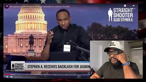 So true... #stephenasmith #jasminecrockett #listenup