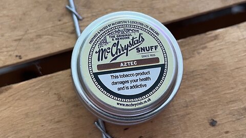 McChrystal's Aztec Nasal Snuff Review