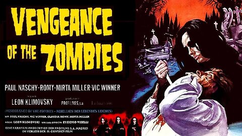 Paul Naschy VENGEANCE OF THE ZOMBIES 1974 Shaman Raises the Dead for Murder FULL MOVIE HD & W/S