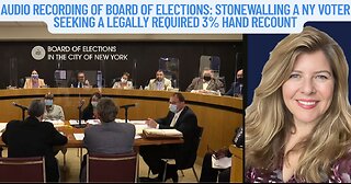 "Audio Recording of Board of Elections: Stonewalling a NY Voter"