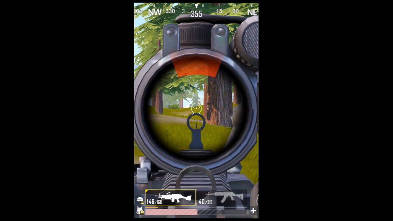 M249 desde lejos