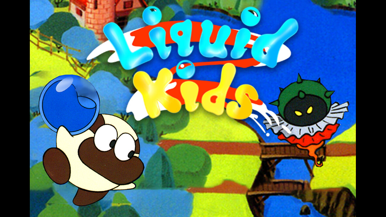Liquid Kids - Arcade Game (1990)
