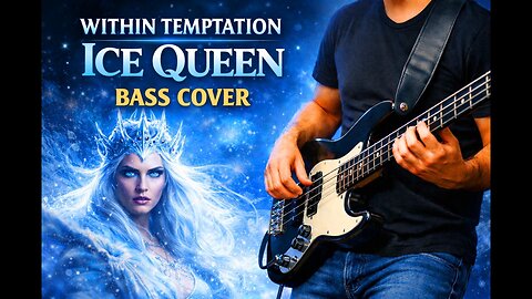 Within Temptation Ice Queen Bass Cover – Symphonic Metal Bass 🇳🇱