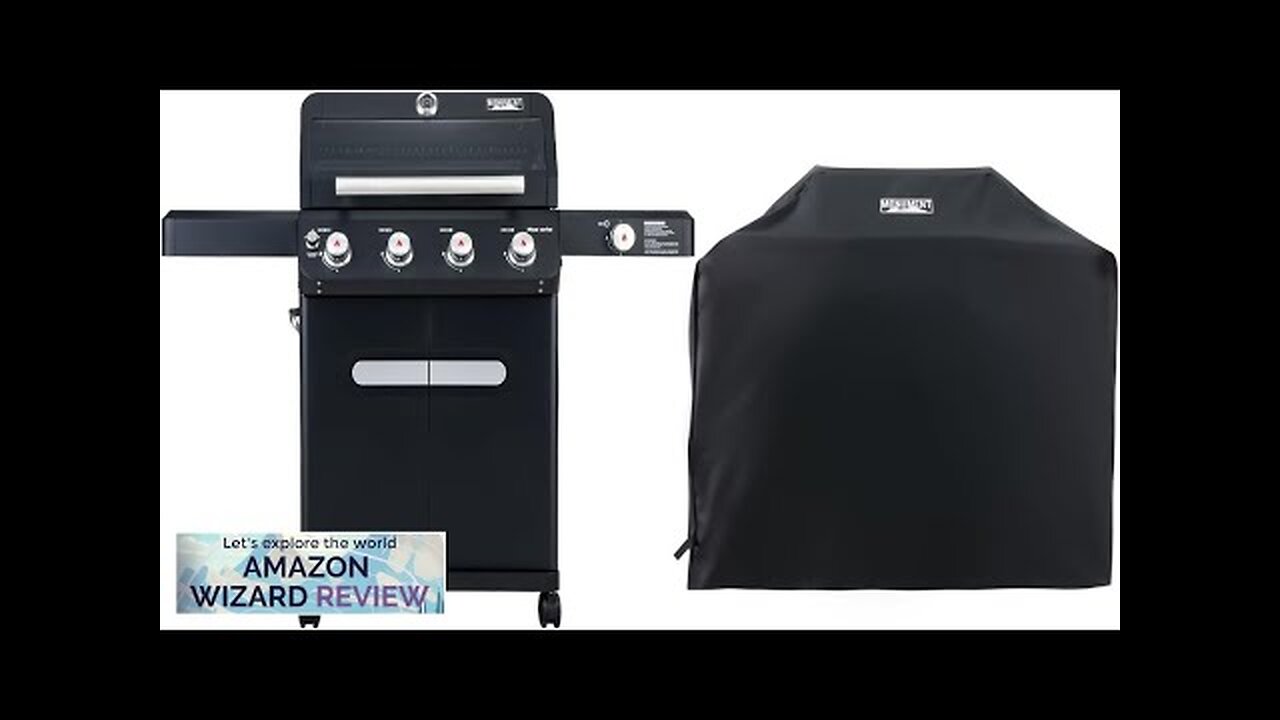 Monument Grills Outdoor Barbecue Stainless Steel 4 Burner Propane Gas Grill 52000 Review