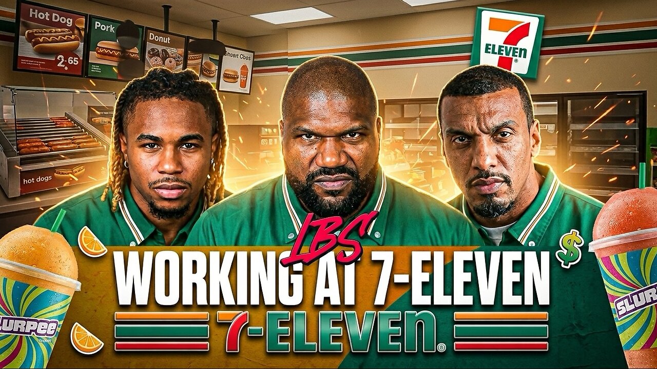 Working at 7/11 w/ LBS 🔥 RUMBLE TAKEOVER🔥