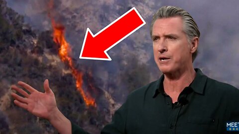 Don't Worry! Gavin Newsom Says the Fires Aren't His Fault!