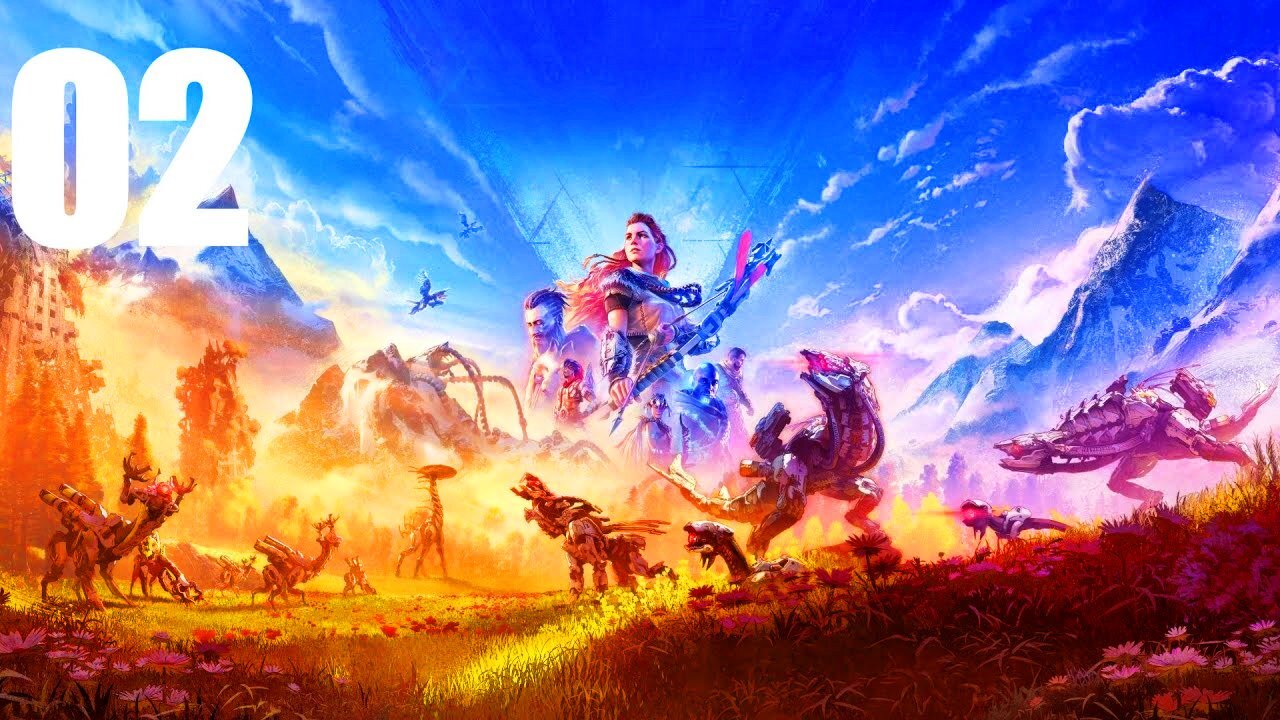 HORIZON ZERO DAWN Walkthrough Gameplay Letsplay PART 02 PS5 Pro No camera No commentary