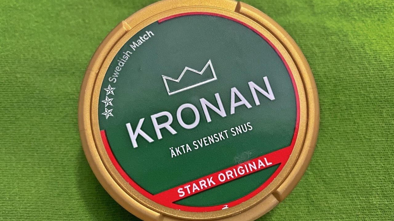 Kronan Stark Original Snus Review