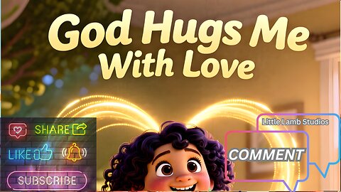 God Hugs Me With Love | Little Lamb Studios