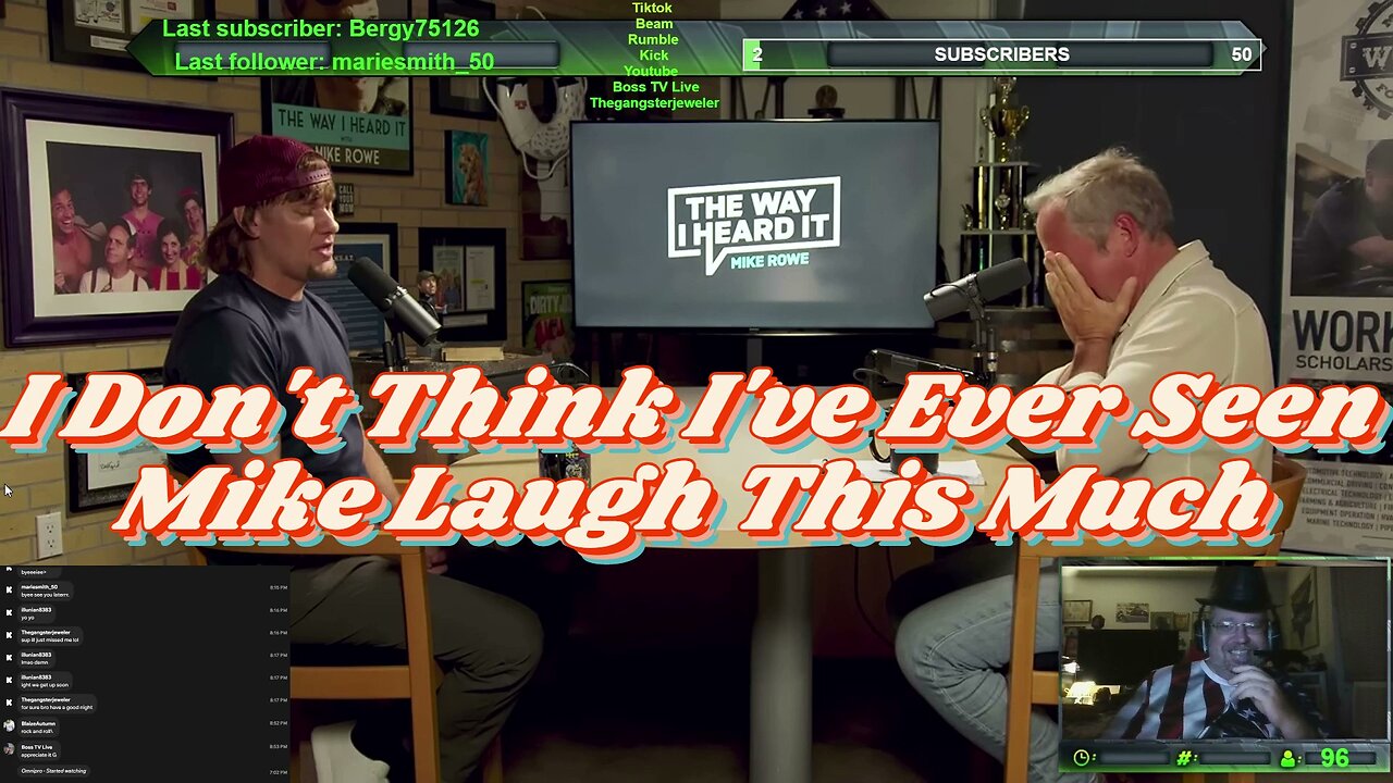 Mike Rowe Can't Even Keep A Straight Face.