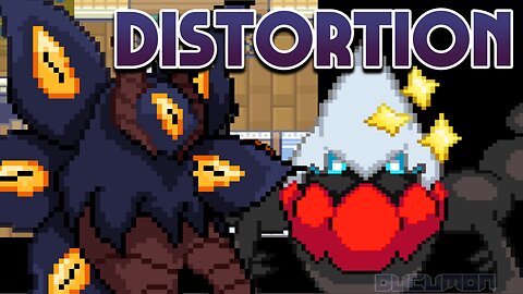 Pokemon Distortion - Fan-made Game with Darkrai human form, distortion Pokemon, a new story