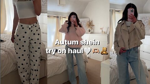 Autumn Shein haul🤍🧸 ad | Alicia Crowe
