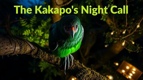 The Kakapo's Night Call A Tale of Survival,