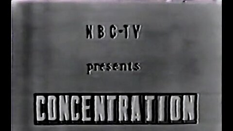 Highlights of Concentration (10/15/58) – Historic First Episode