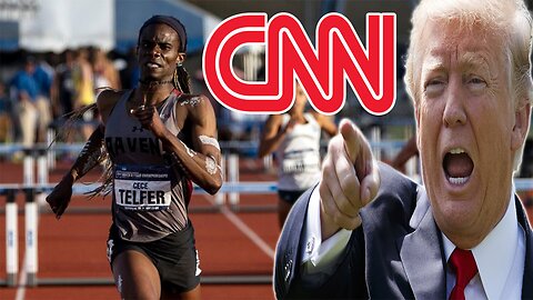 CNN HIT NEW LOW! Allows Trans Athlete CeCe Tefler to CRY about Trump BANNING men from women's sports