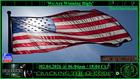 "CRACKING THE Q-CODE" ~ 'We Are Winning Bigly'