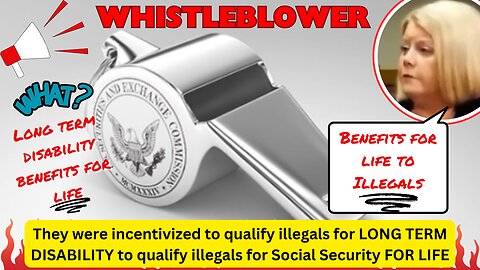 Whistleblower: Long-Term Disability Benefits for Illegal Immigrants