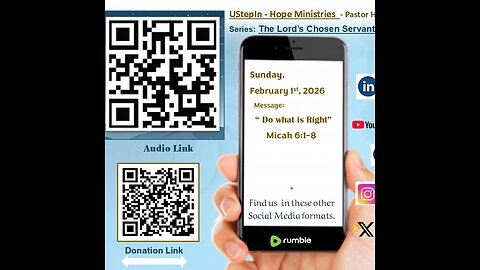 Do what is right - Micah 6:1-8