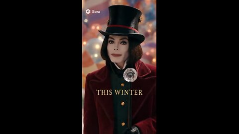 Michael Jackson as Willy Wonka: Moonwalking Through a Chocolate Factory!