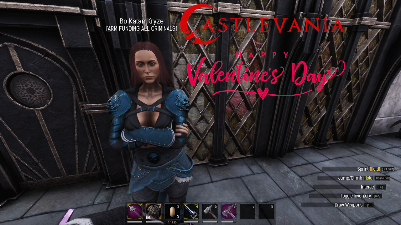 Conan Exiles The age of Castlevania playthrough part 12 Romance with Bo_Katan Kryze for Valentines
