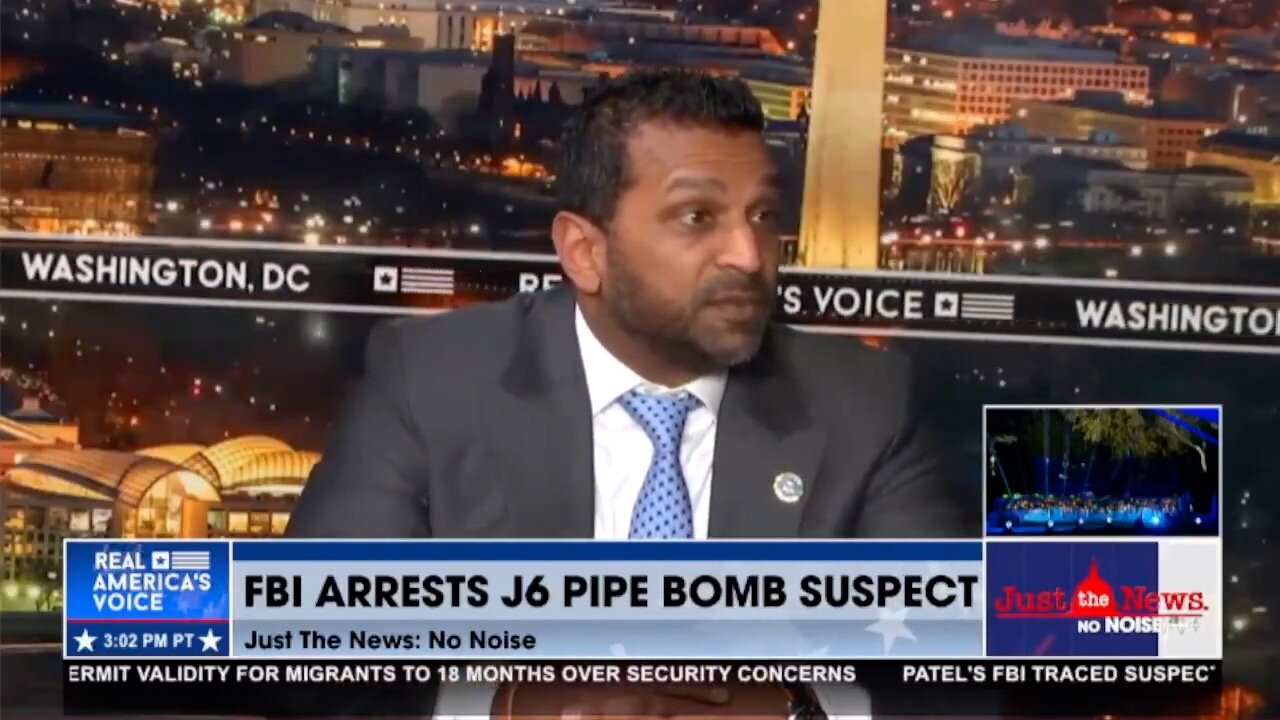 FBI arrests J6 pipe bomb suspect