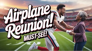 Travis Hunter's Airplane Surprise Will Melt Your Heart