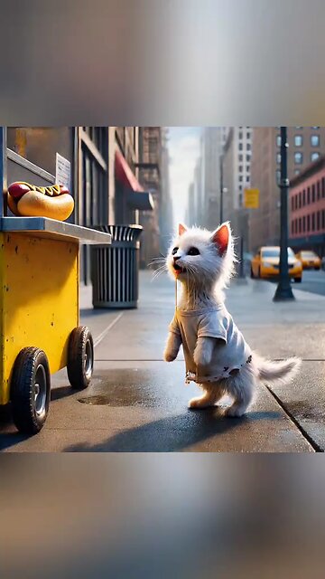 Kitty is soo helpless 😭