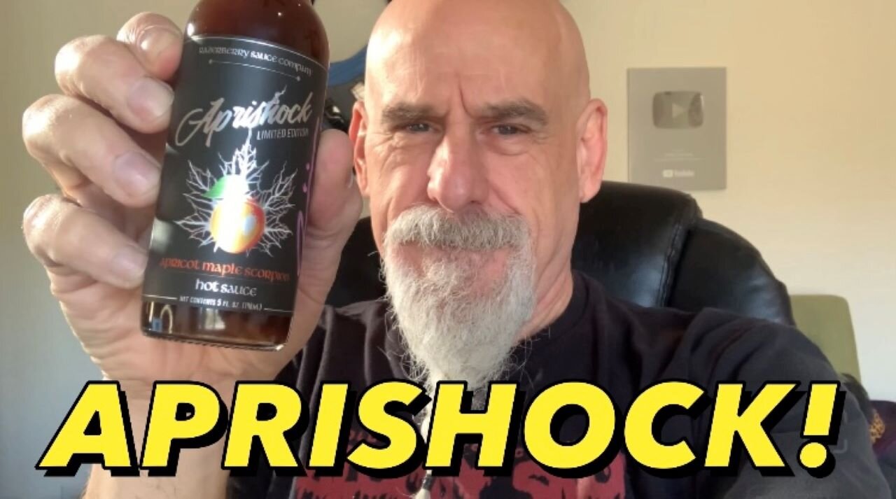 Aprishock Hot Sauce from Razerberry Hot Sauce and my friend Jeff Maginniss! Use promo code JOHNNY5