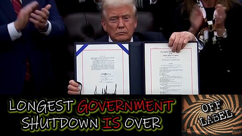 The Longest Government Shutdown In US History Has Ended... For Now