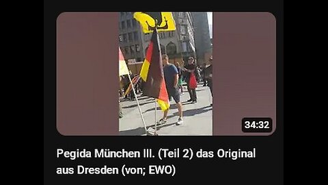 Pegida München III. (Teil #2 aus 2018) das Original aus Dresden