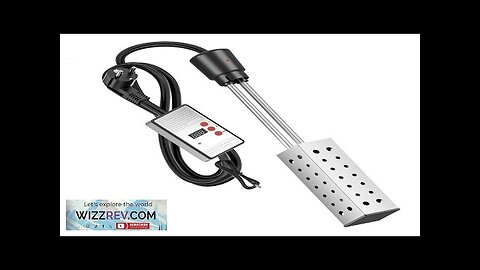 220V Immersion Water Heater 3000W Hot Tub Water Heater with Stainless Steel Review