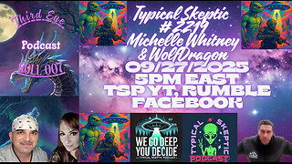 TSP #2219 – The Third Eye Roll: Earth Grid Rescue Mission with Michelle Whitney & Wolf Dragon