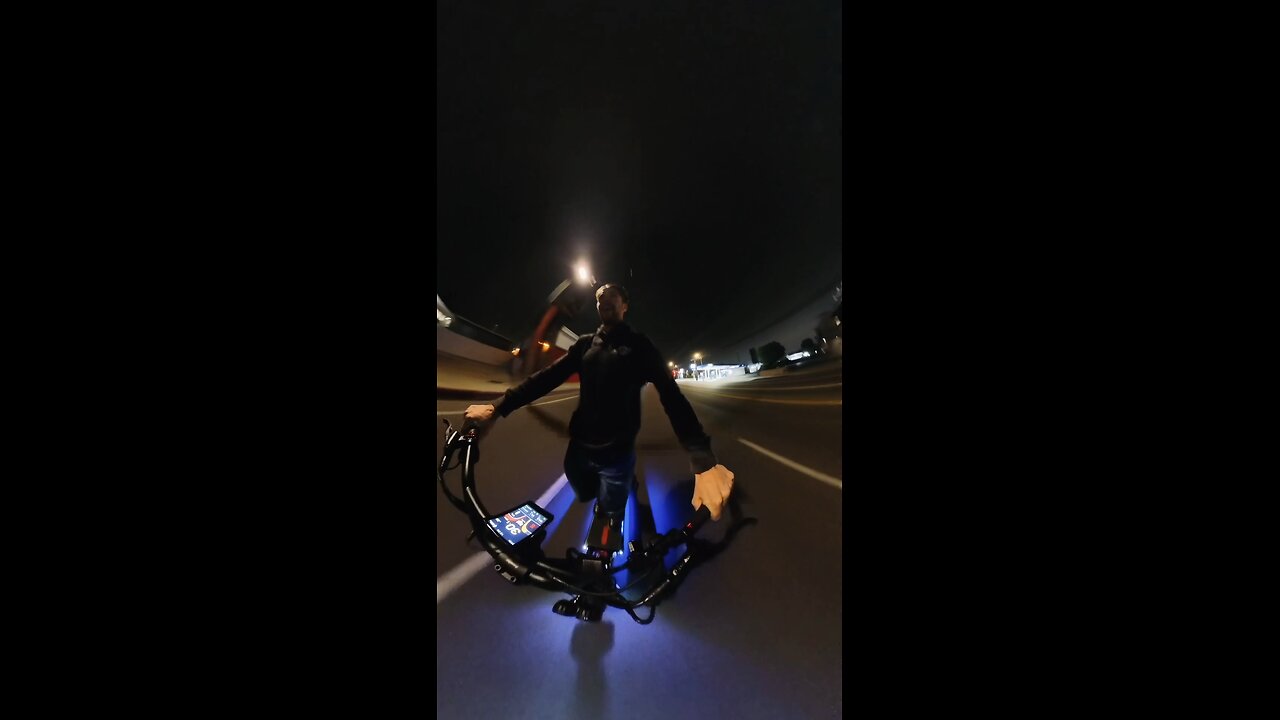First time on a Hyper Scooter 🚀